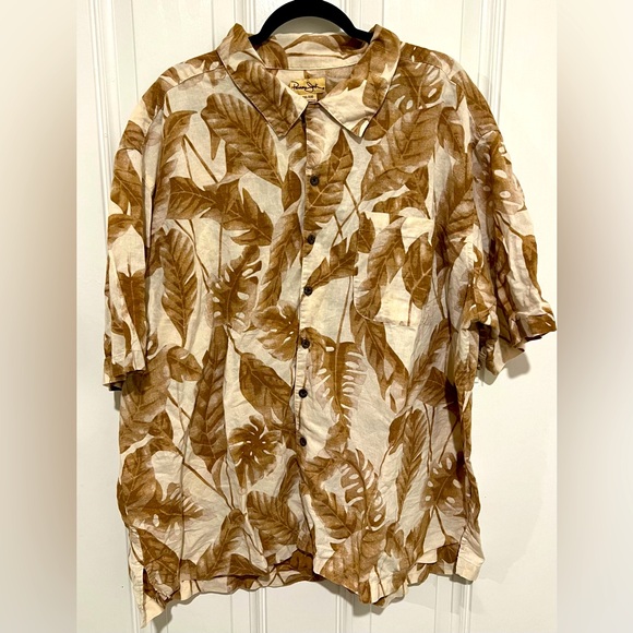 Panama Jack Other - Panama Jack Tropical Hawaiian Button Down Short Sleeve Shirt Size XXL 🌴🍹